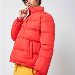 Red Puffer Jacket